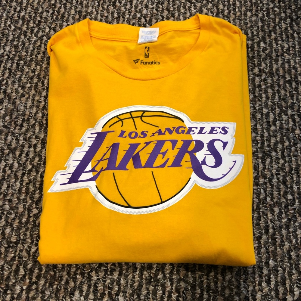 LeBron James Los Angeles Lakers Fanatics Team Playmaker Name & Number T-Shirt